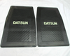 Vintage style rubber floor mat set for most Datsun/Nissan cars