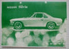 Nissan Silvia 1600 Coupe CSP311 Owner's manual 3/1965 Reprint