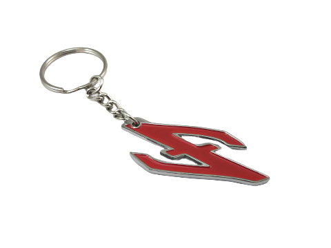 Datsun "Z" Emblem Keychain, Red
