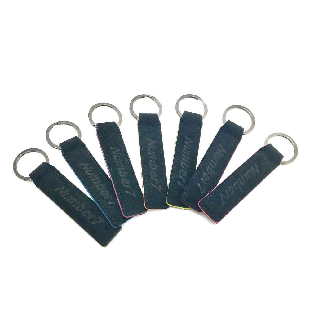 
                      
                        Number 7 Ultrasuede® Key Fob
                      
                    