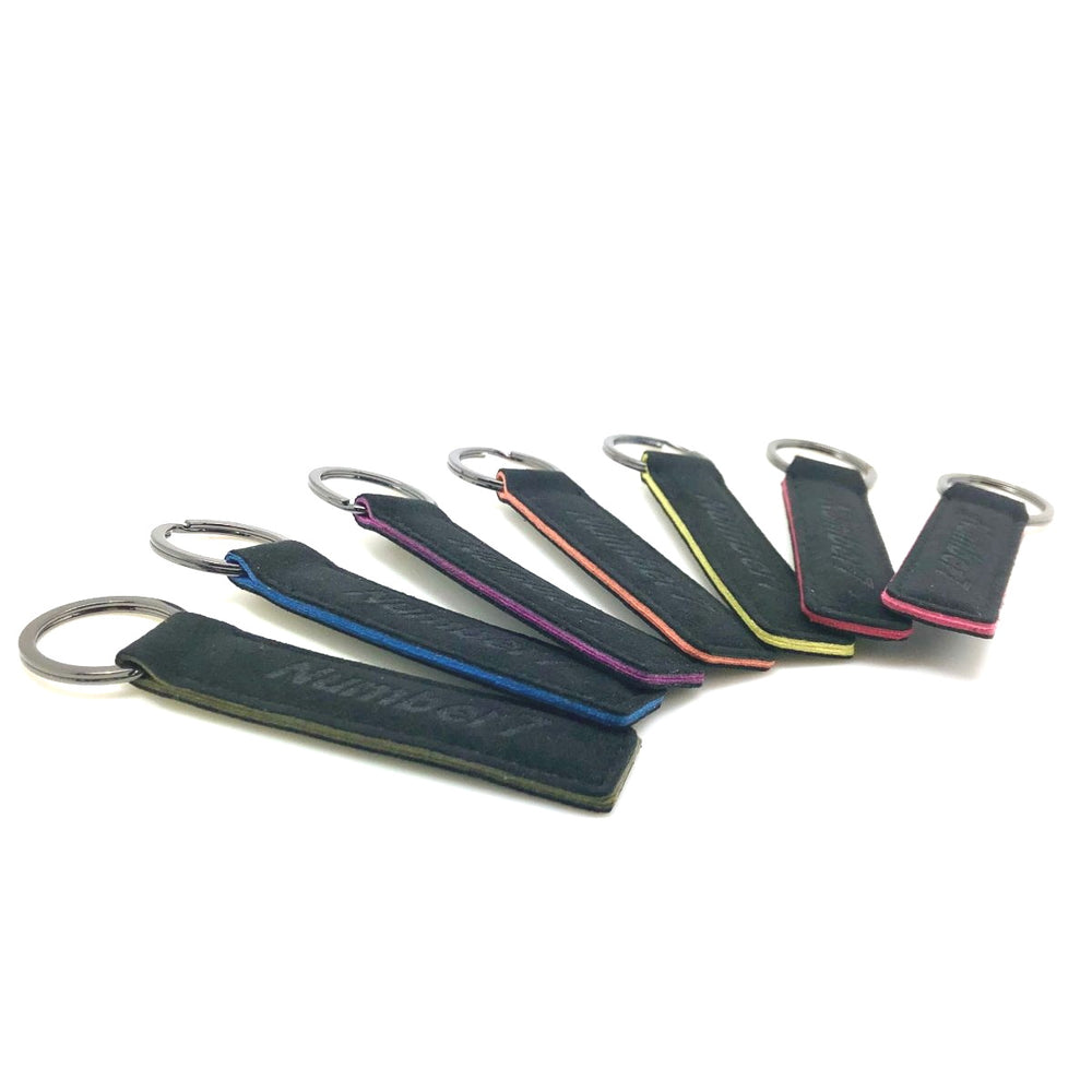 Number 7 Ultrasuede® Key Fob