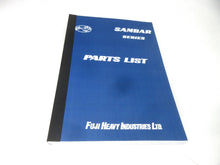  Subaru 360 Sambar JDM RHD 1967-68 ( K153 / K154 / K163 )Parts List Reproduction