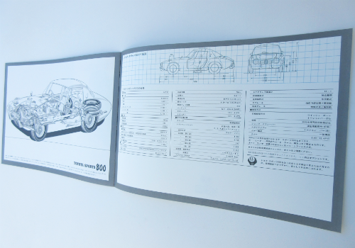 
                  
                    New car brochure for Toyota Sport 800 Early model
                  
                