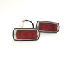 Front Side Marker Lamp Assembly Set with Red Lens for Datsun 240Z 260Z 280Z 510