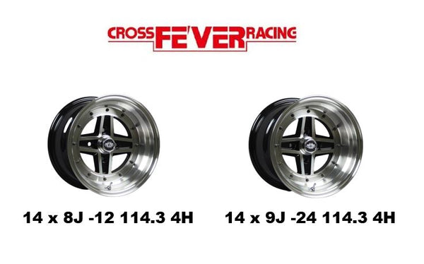 Cross Fever Racing Wheels for Vintage Japanese Cars – JDM CAR PARTS