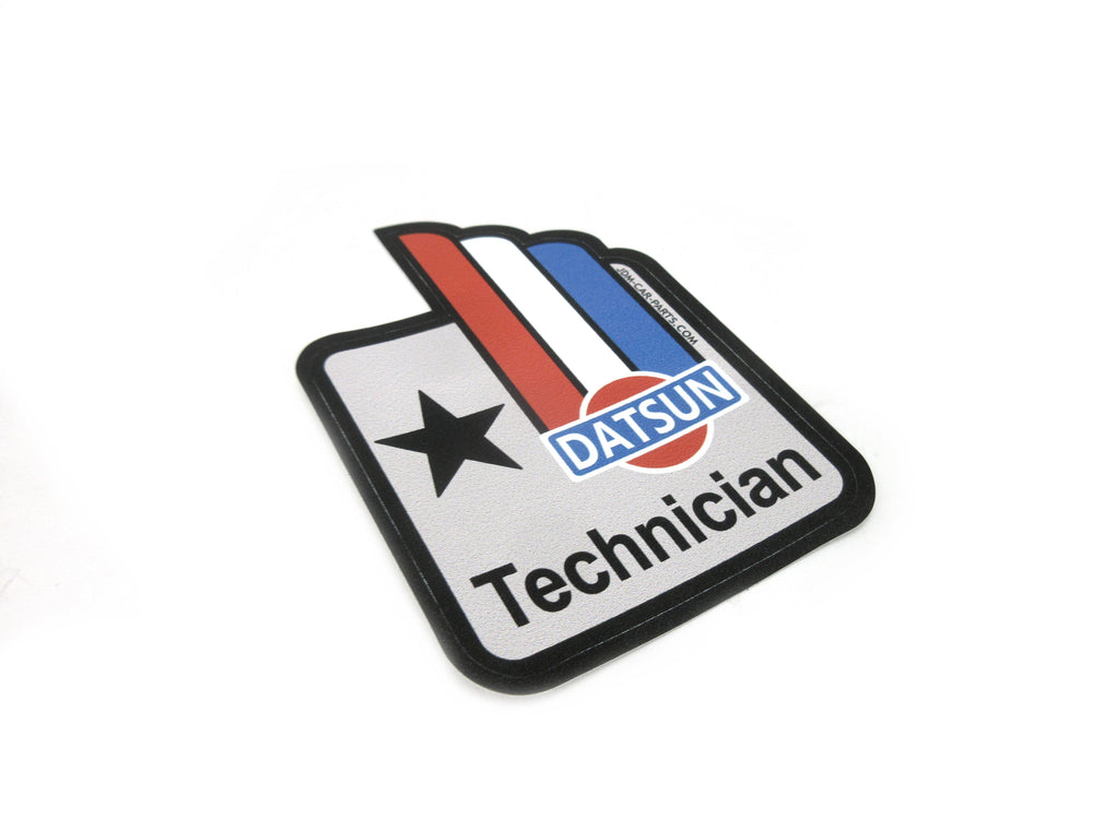 Vintage Style Datsun Technician Decal