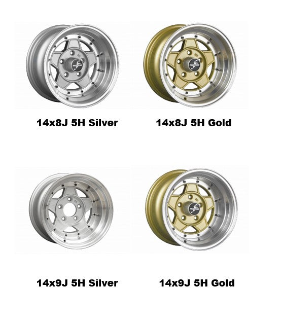 Focus Racing Five FOCUS RACING FIVE Wheels for Vintage Japanese Cars – JDM CAR PARTS