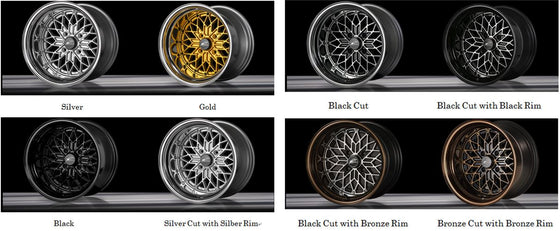 GLOW STAR Wheels by Star Road for Vintage Japanese Cars