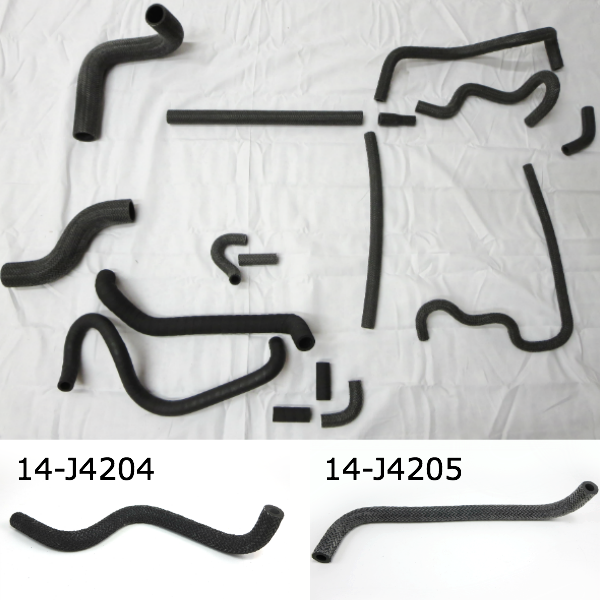 Original style engine bay hose set for Datsun 240Z Value package