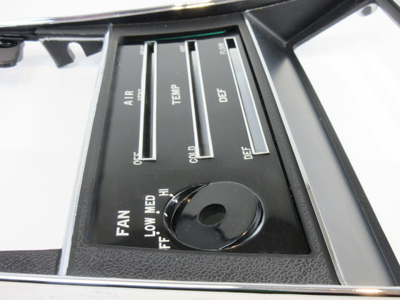 Heater control panel for 1973 Datsun 240Z NOS [LAST ONE!!]