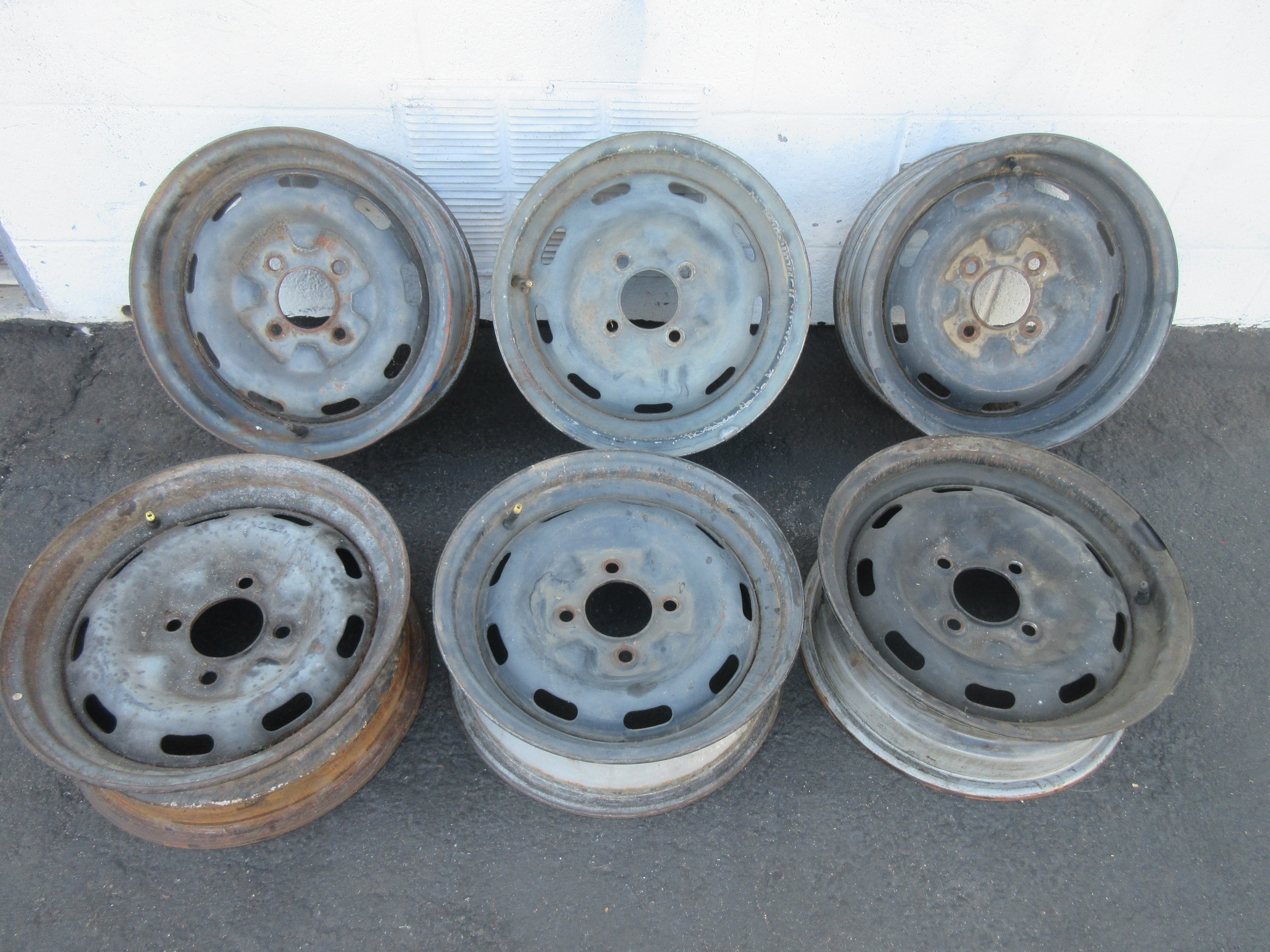 Used Steel Rims Used Genuine Nissan OEM 14