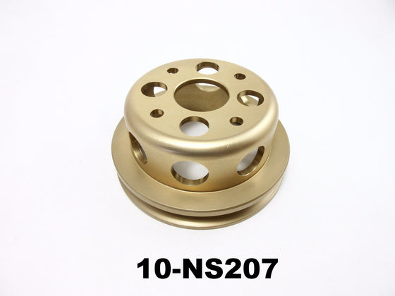 Performance Lightweight Billet Water Pump Pulley for Nissan L-Engine Cars