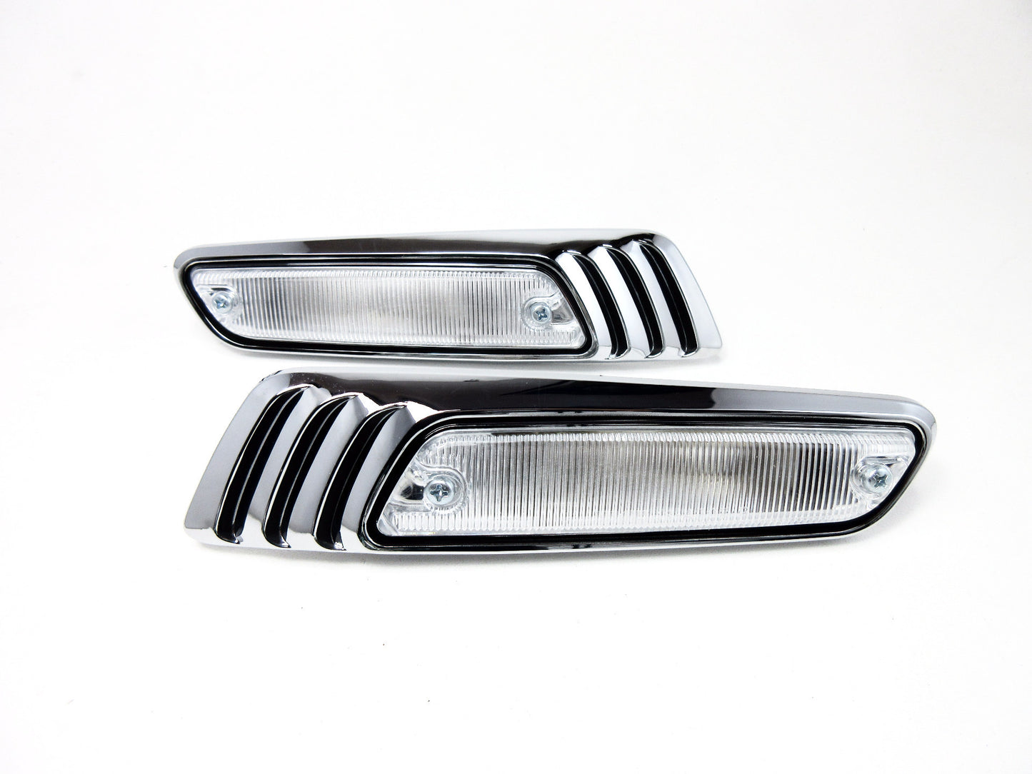 Nissan Laurel C130 front side light set with clear lens for Skyline Kenmeri