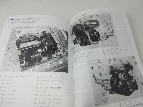 Nissan Silvia 1600 Coupe CSP311 Owner's manual 3/1965 Reprint
