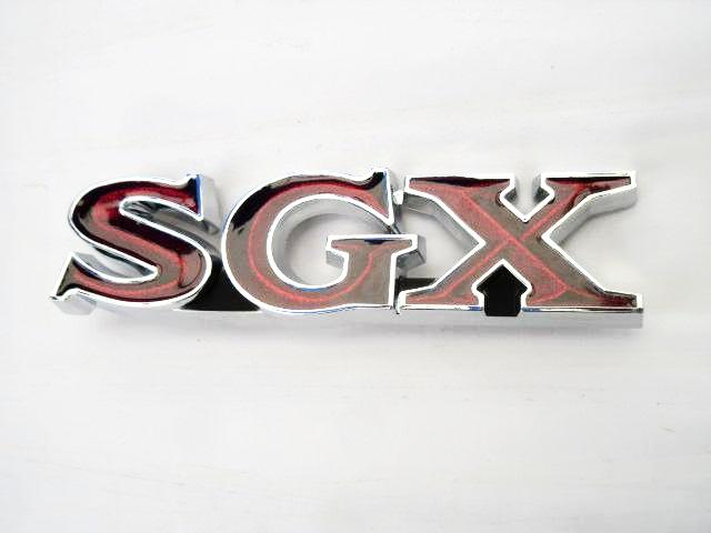 Nissan Laurel C130 1972-78 Rear fender SGX Emblem Sold individually