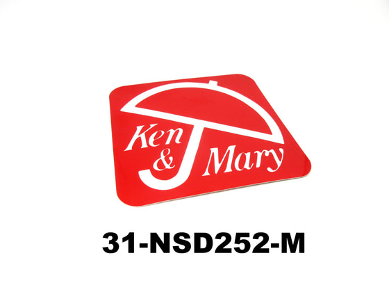 Ken and Mary Decal for Nissan Skyline Kenmeri S / M / L
