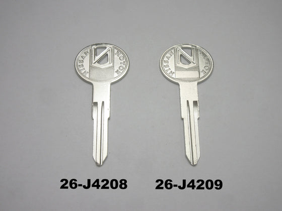 Reproduction Blank Key for Datsun 240Z / 260Z / 280Z