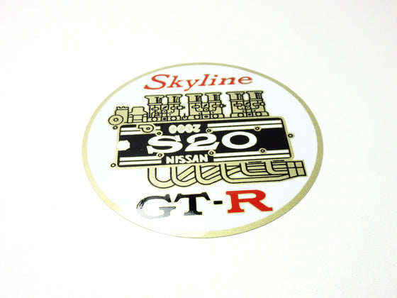 S20 engine Round decal for Nissan Skyline GT-R