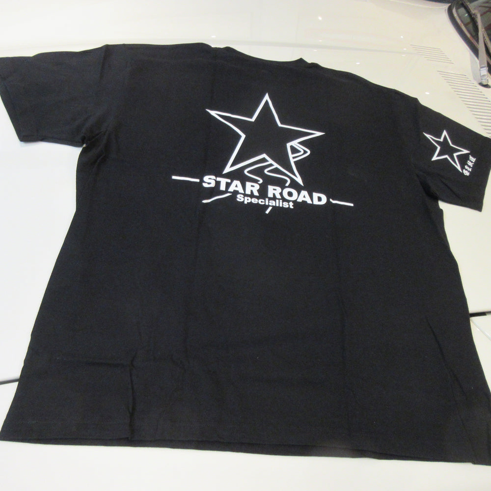 Star Road T-Shirt in Black Limited Availability