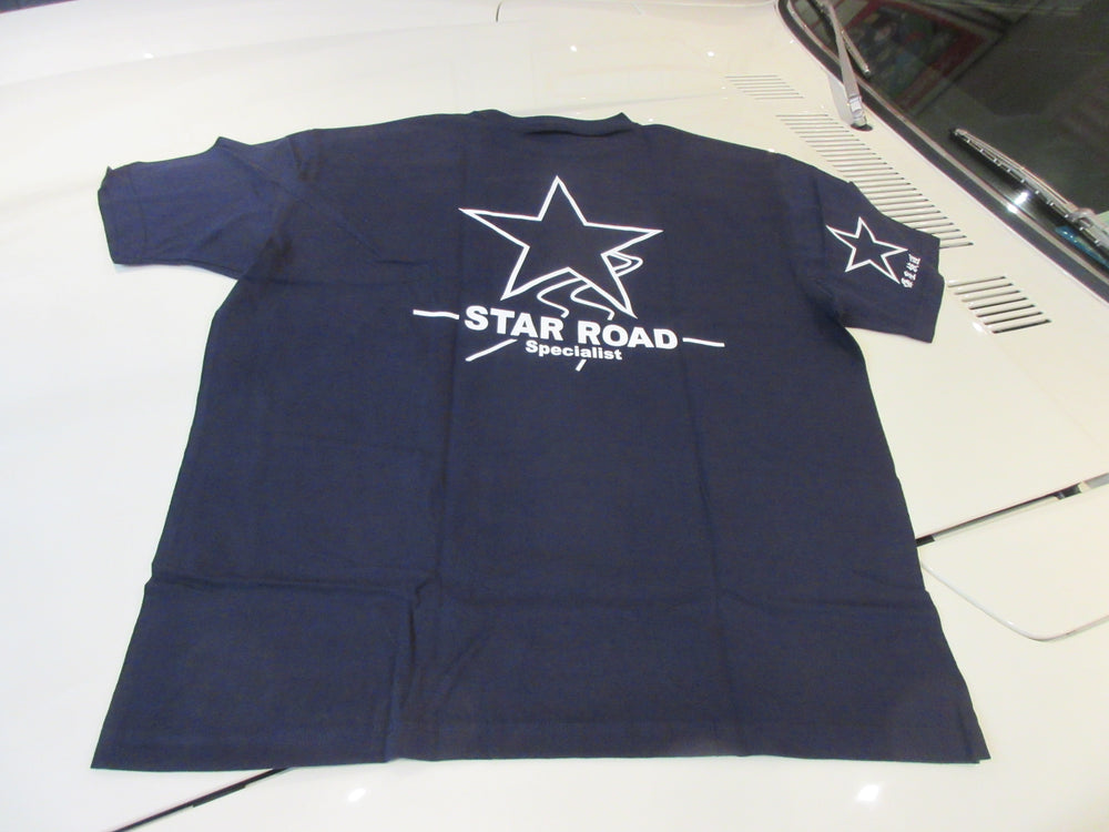 Star Road T-Shirt in Navy Blue Limited Availability