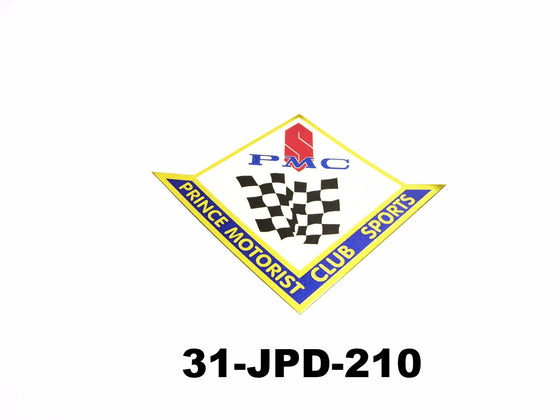 PMC (Prince Motorist Club) Large / Small decal for Prince cars