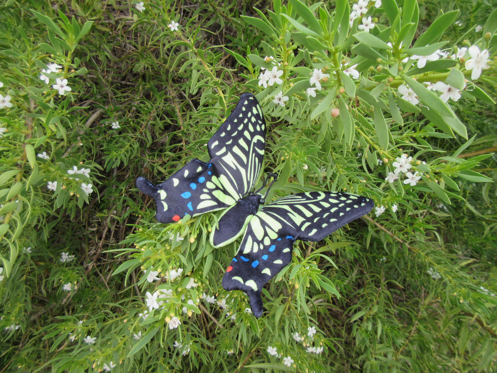 Yellow Swallowtail Plush Magnetic