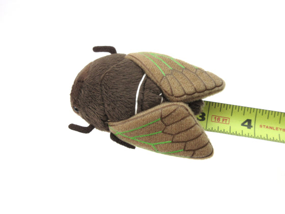 Brown Cicada Plush Magnetic