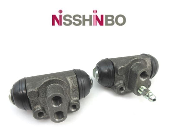 Rear Brake Cylinder Assembly Set for Mazda RX7 SA22C with Drum Brake by Nisshinbo