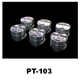 Protec S20 Performance Piston set for Stock S20 Rod