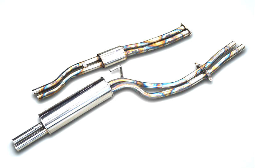 Protec performance stainless steel dual exhaust system for Skyline Kenmeri GT-R S20 KPGC110