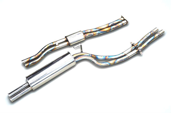 Protec performance stainless steel dual exhaust system for Skyline Kenmeri GT-R S20 KPGC110