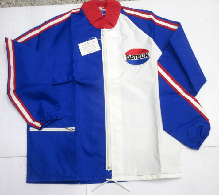 
                      
                        Datsun Jacket  New Old Stock from 70's  Blue / Red / White
                      
                    