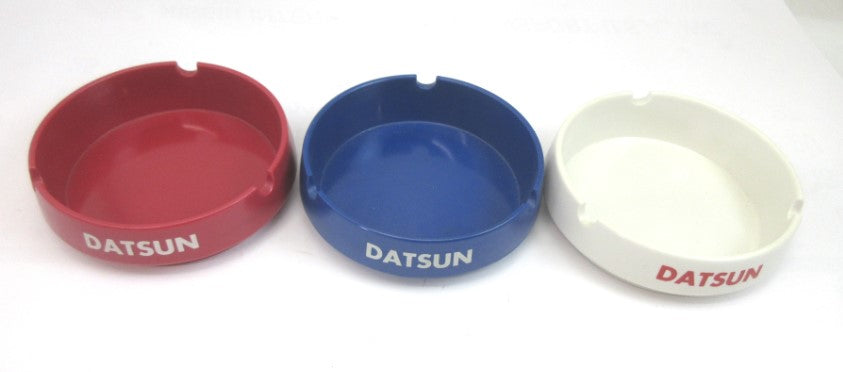 Vintage Datsun Ash Tray Set