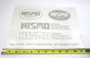Vintage Genuine Nissan NISMO Decal Kit 99992-RN020 Silver NOS