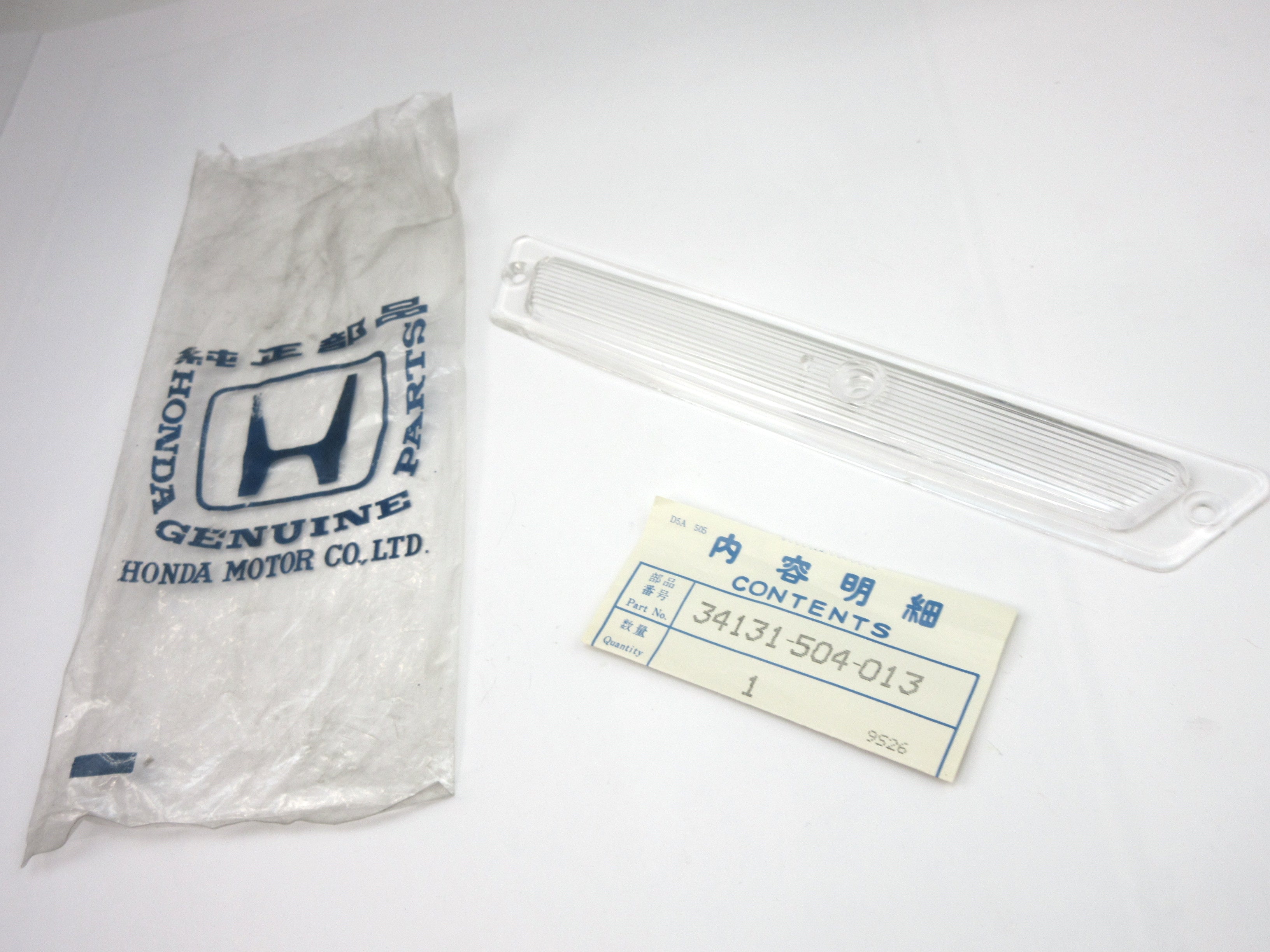 License Plate Lamp Lens Honda S800 NOS – JDM CAR PARTS
