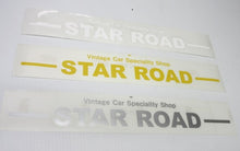  Star Road Windshield Decal Straight Type