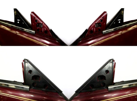 Side Mirror to Door Triangle Seal Set for Nissan 300ZX Z31
