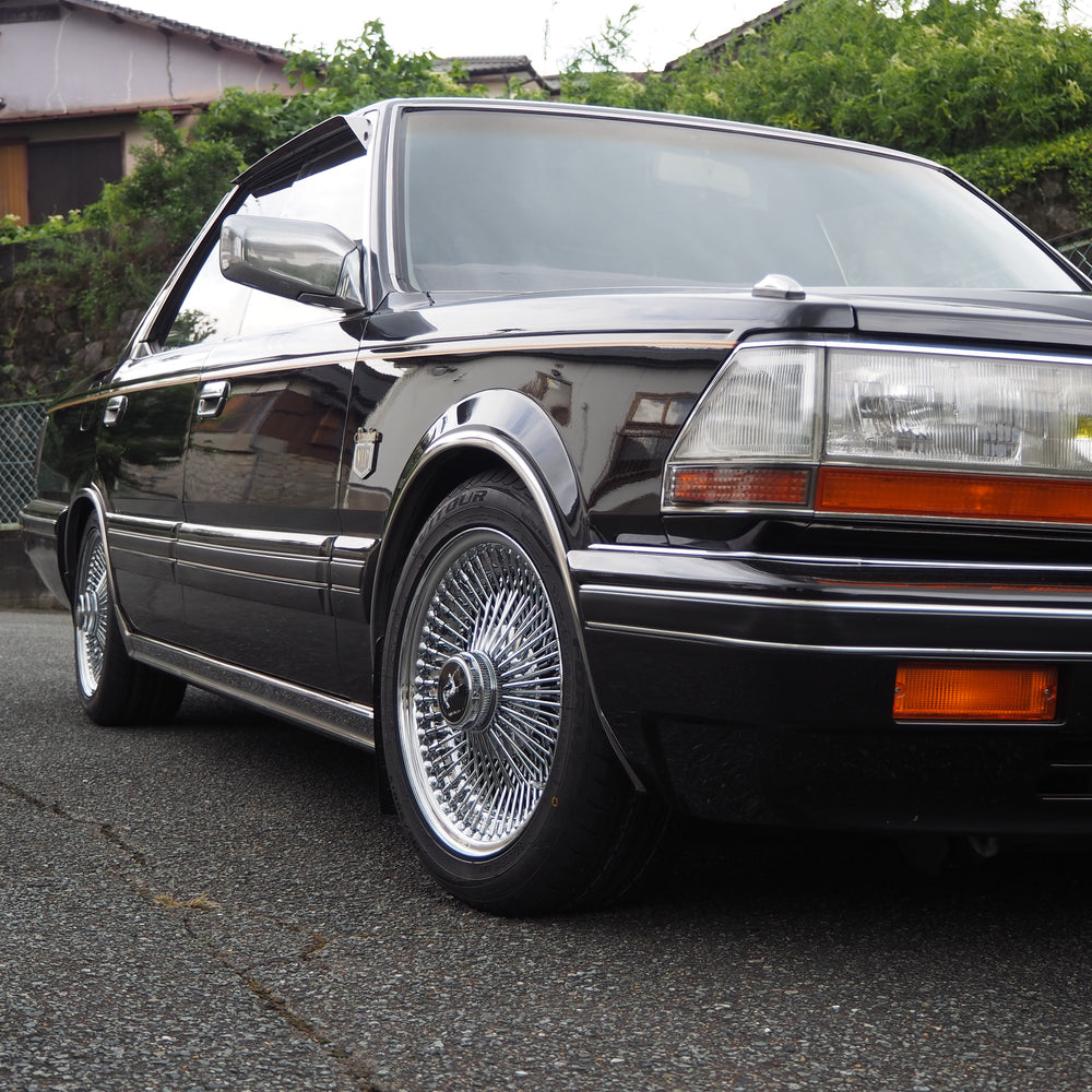 
                      
                        Wiser Spoke Chrome Wheel for Vintage Japanese Cars
                      
                    