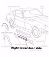 Right lower door skin for Datsun 240Z 260Z 280Z