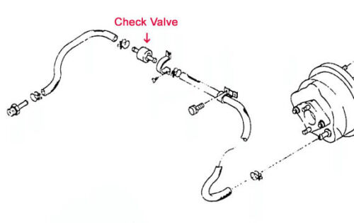 Brake Booster Check Valve for Datsun 240Z / 260Z / 280Z